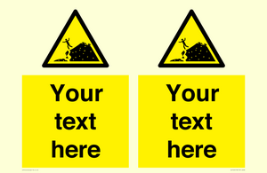 Custom Warning sand dunes